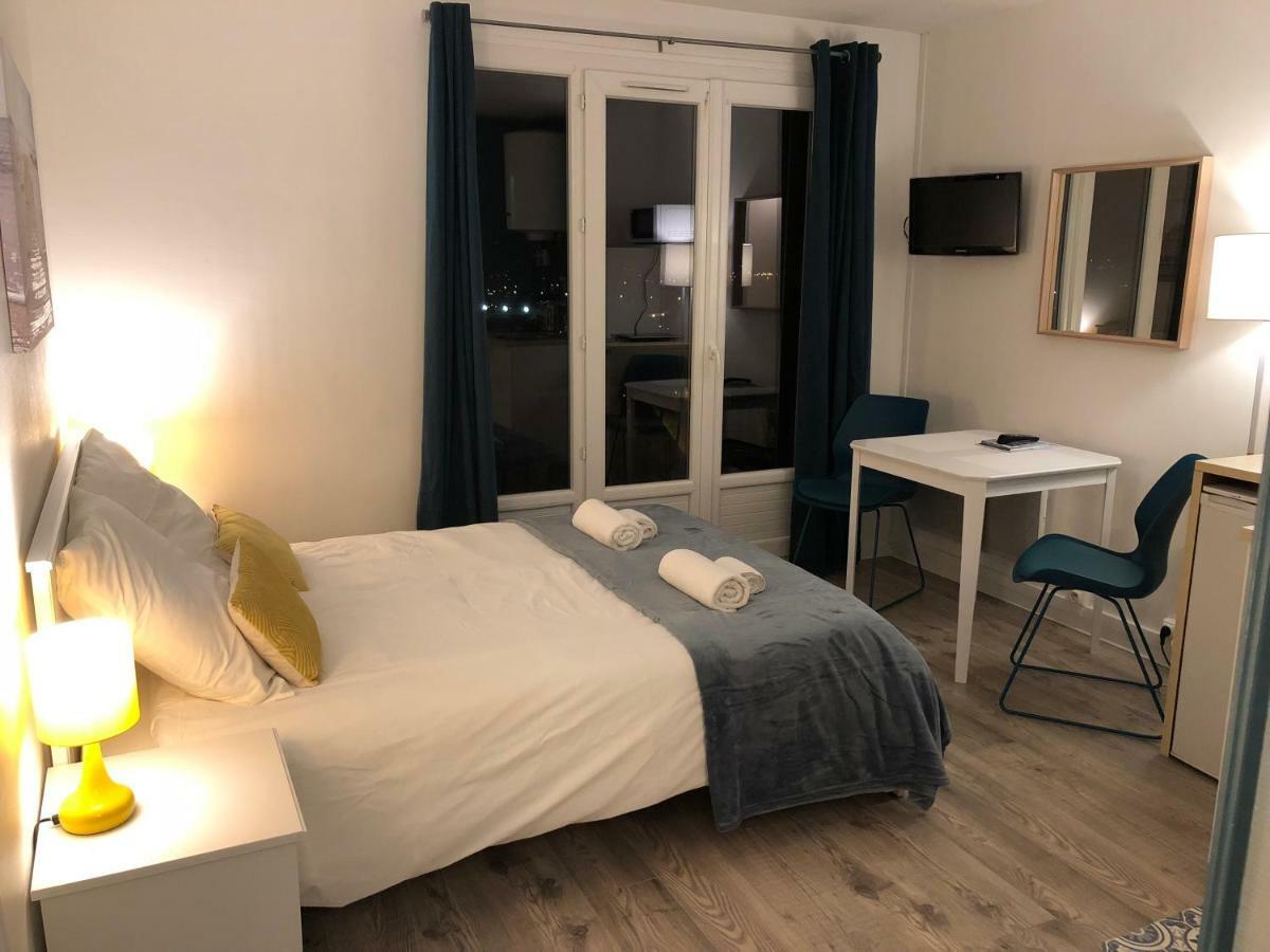 Escale Dieppe Gambetta - Appart Et Studios 2-6 Personnes Vue Ville Et Mer Екстер'єр фото