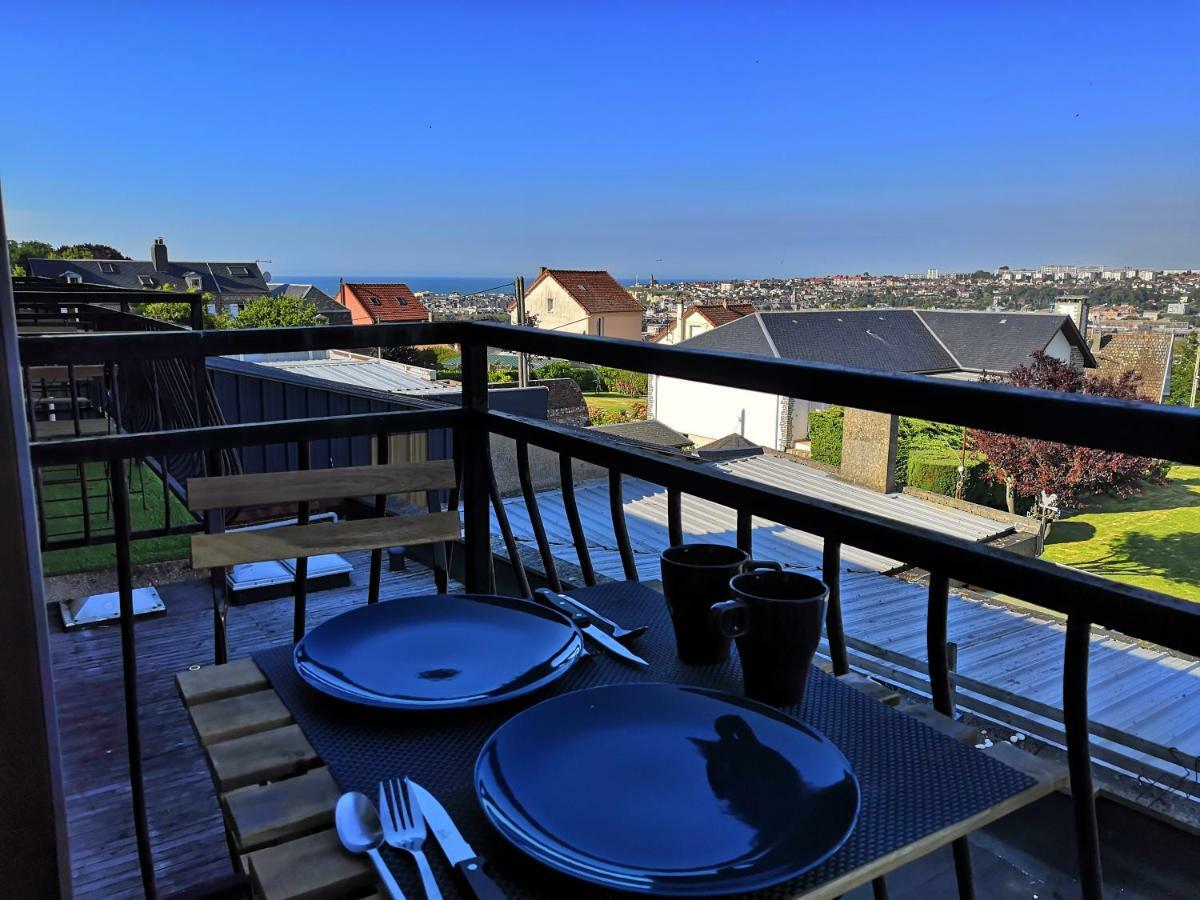 Escale Dieppe Gambetta - Appart Et Studios 2-6 Personnes Vue Ville Et Mer Екстер'єр фото